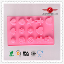 2015 N Ew Design animada bebê Silicone moldes